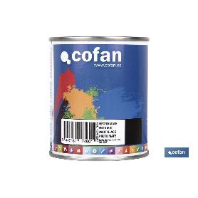 ESMALTE SINTÉTICO (375 ML) NEGRO MATE