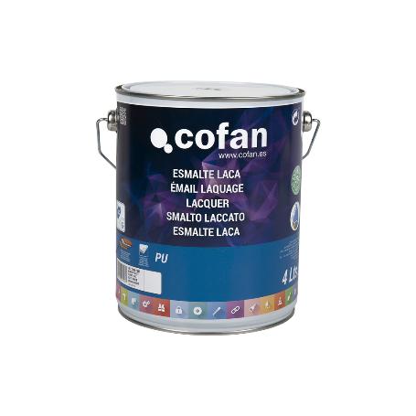 ESMALTE LACA AL AGUA BLANCO 4 L MATE