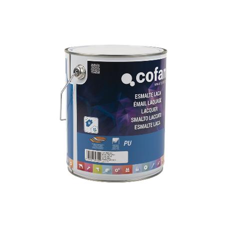 ESMALTE LACA AL AGUA BLANCO 4 L SATINADO