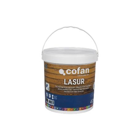 LASUR PROTECTOR AL AGUA PARA MADERA MATE PALISANDRO 4 L