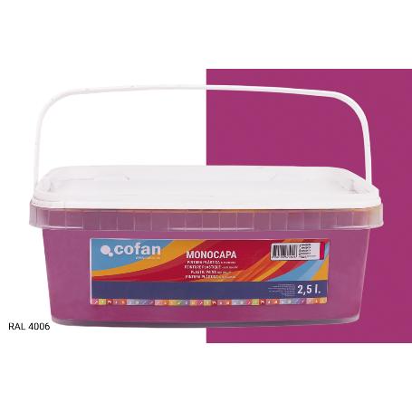 PINTURA PLÁSTICA MONOCAPA MAGENTA (2,5 LT)