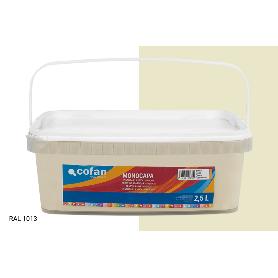 PINTURA PLÁSTICA MONOCAPA MARFIL (2,5 LT)