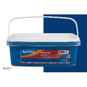 PINTURA PLÁSTICA MONOCAPA AZUL MARINO (2,5 LT)