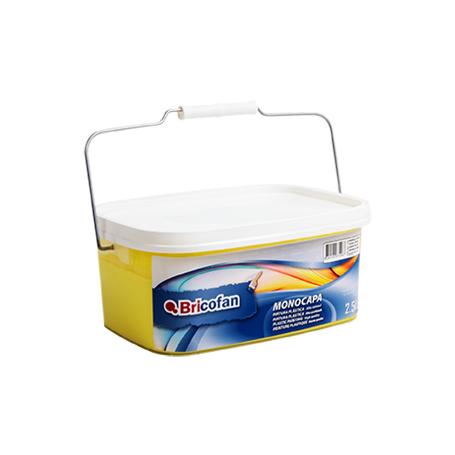 PINTURA PLÁSTICA MONOCAPA AMARILLO LIMÓN (2,5 LT)