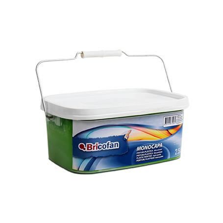 PINTURA PLÁSTICA MONOCAPA VERDE YUCA (2,5 LT)