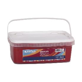 PINTURA PLÁSTICA MONOCAPA ROJO DIABLO (2,5 LT)