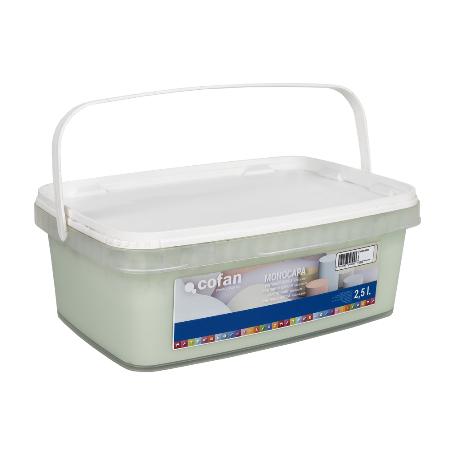 PINTURA PLÁSTICA MONOCAPA VERDE BRISA 2,5 L