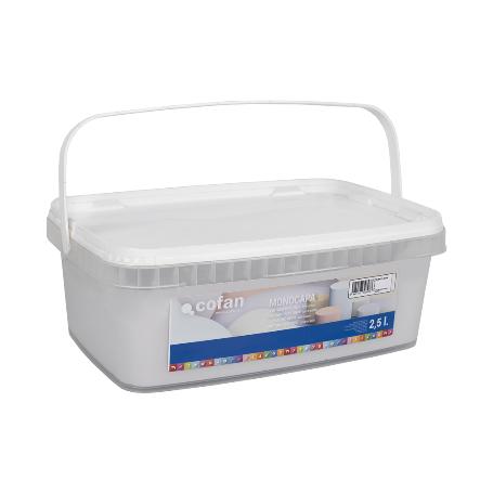 PINTURA PLÁSTICA MONOCAPA BLANCO AURA 2,5 L