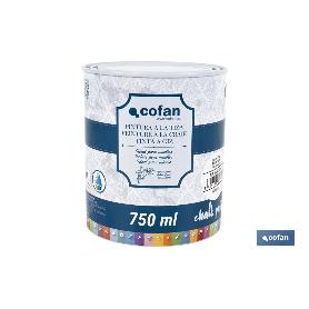 PINTURA A LA TIZA, CHALK PAINT, BLANCO TIZA 750 ML