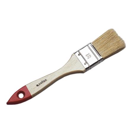 PALETINA TRIPLE 25 MM CON MANGO DE MADERA Nº 12