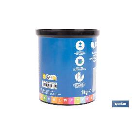MASILLA ELÁSTICA FIBRADA PARA EXTERIOR 1 KG