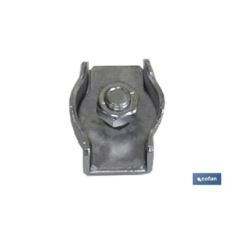 SUJETACABLES PLANO SIMPLE M-6 VENTA UNITARIA