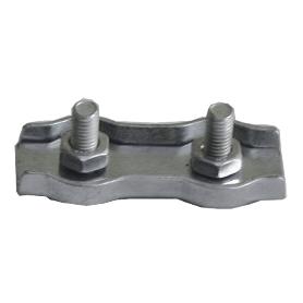 SUJETACABLES PLANOS DOBLE M-2   CAJA 200 UNID.