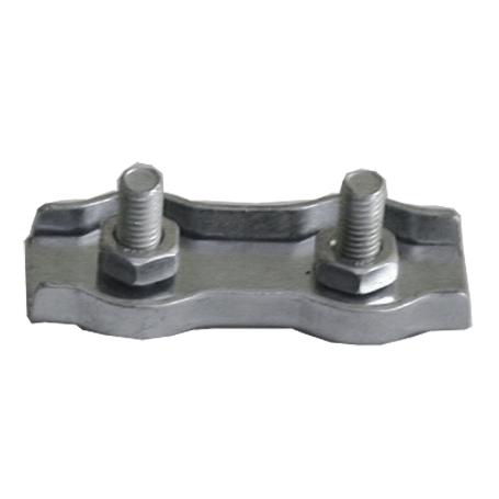 SUJETACABLES PLANOS DOBLE M-2   CAJA 200 UNID.