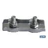 SUJETACABLES PLANOS DOBLE M-8 VENTA UNITARIA