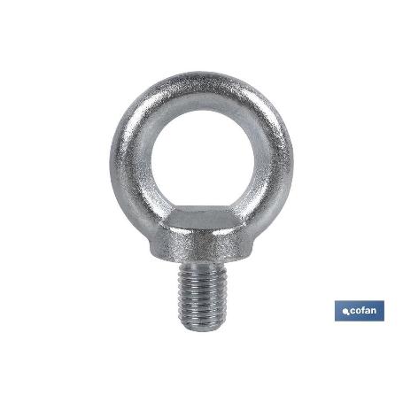 ANILLA ELEVACION MACHO DIN 580 M-10 ZN VENTA UNITARIA