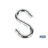 GANCHO EN S ZINCADO M-4 VENTA UNITARIA