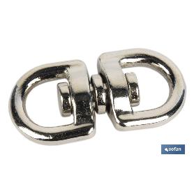 TORNIQUETE GIRATORIO NIQUELADO 10X10MM VENTA UNITARIA