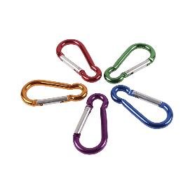 MOSQUETÓN ALUMINIO COLORES (7X 70)   CAJA 50 UNID.