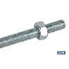 HEMBRILLA CON TUERCA M-8X60   CAJA 50 UNID.
