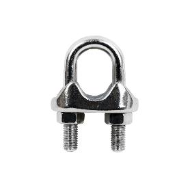 SUJETACABLES ACERO INOXIDABLE M-8   CAJA 10 UNID.