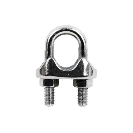 SUJETACABLES ACERO INOXIDABLE M-14   CAJA 5 UNID.