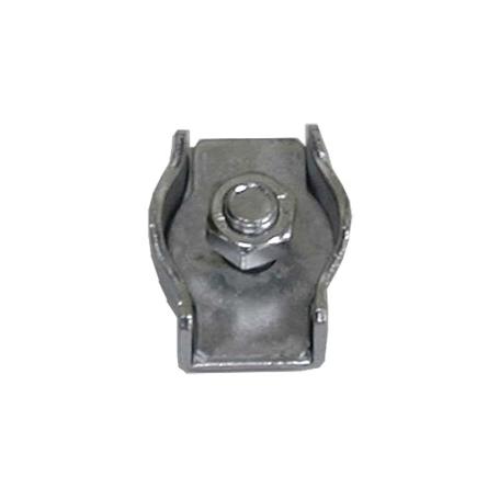 SUJETACABLES PLANO SIMPLE M-10 INOX   CAJA 5 UNID.