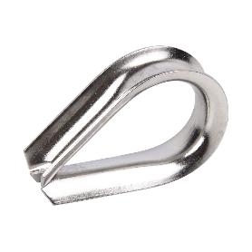 GUARDACABOS INOX M-6   CAJA 10 UNID.