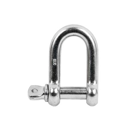 GRILLETE RECTO INOX M-19