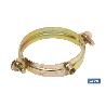 ABRAZADERA METALICA M-6 PARA TUBO  32MM. VENTA UNITARIA