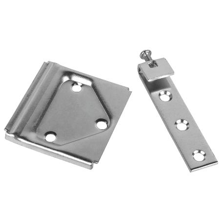 SET COLGADOR DE ARMARIO ZINCADO 53 MM   CAJA 50 UNID.