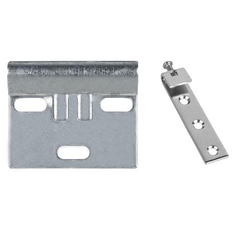 SET COLGADOR DE ARMARIO ZINCADO 60 MM  VENTA UNITARIA