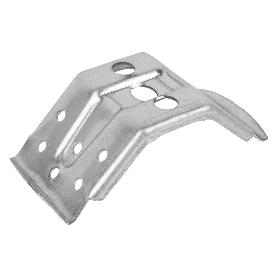 ESCUADRA DE MESA CON REFUERZO 52 MM   CAJA 20 UNID.