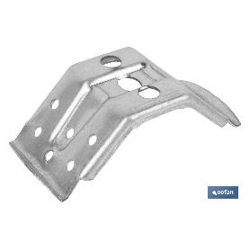 ESCUADRA DE MESA CON REFUERZO 60 MM VENTA UNITARIA