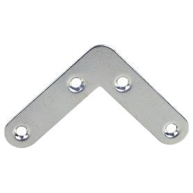 ESCUADRA PLANA 40 MM   CAJA 40 UNID.