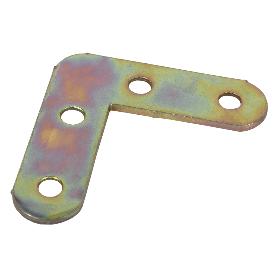 ESCUADRA PLANA 50 MM   CAJA 40 UNID.