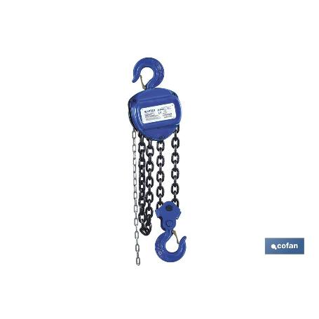 POLIPASTO MANUAL 5,0 T ELEVACIÓN 6 M