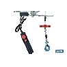 POLIPASTO ELÉCTRICO 1800 W 600/1200 KG ELEVACIÓN 10/20 M