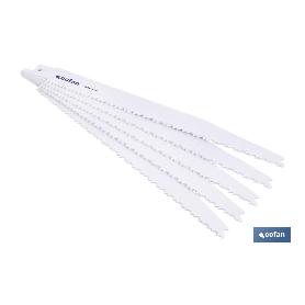 HOJA DE SIERRA DE SABLE (5PCS) BIMETAL 180X11-5  -  MADERA