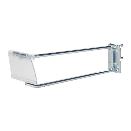 GANCHO CON PLACA DE ANCLAJE CON ETIQUETERO 200 MM