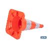 CONO DE SEÑALIZACIÓN 50 CM