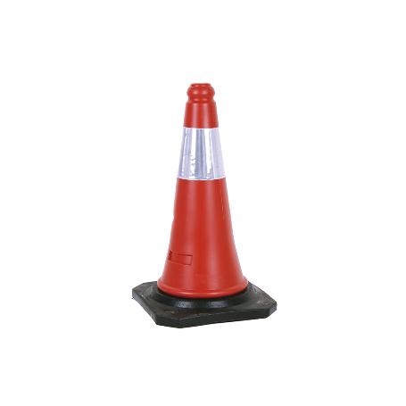 CONO POLIETILENO REFLECTANTE 50 CM 1,5 KG