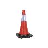 CONO POLIETILENO REFLECTANTE 75 CM 2,5 KG