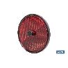 CATADIÓPTRICO REDONDO ROJO Ø 60 MM CON TORNILLO