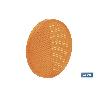 CATADIÓPTRICO REDONDO ÁMBAR Ø 60 MM ADHESIVO