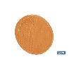 CATADIÓPTRICO REDONDO ÁMBAR Ø 60 MM ADHESIVO