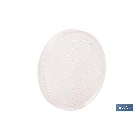CATADIÓPTRICO REDONDO BLANCO Ø 60 MM ADHESIVO
