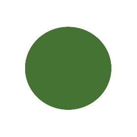 CIRCULO ADHESIVO VERDE 100 MM PARA CRISTAL