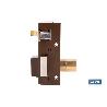 CERRADURA DE SOBREPONER DERECHA 70 MM ADAPTABLE AL MODELO 56A