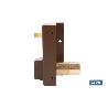 CERRADURA DE SOBREPONER IZQUIERDA 70 MM ADAPTABLE AL MODELO 56A
